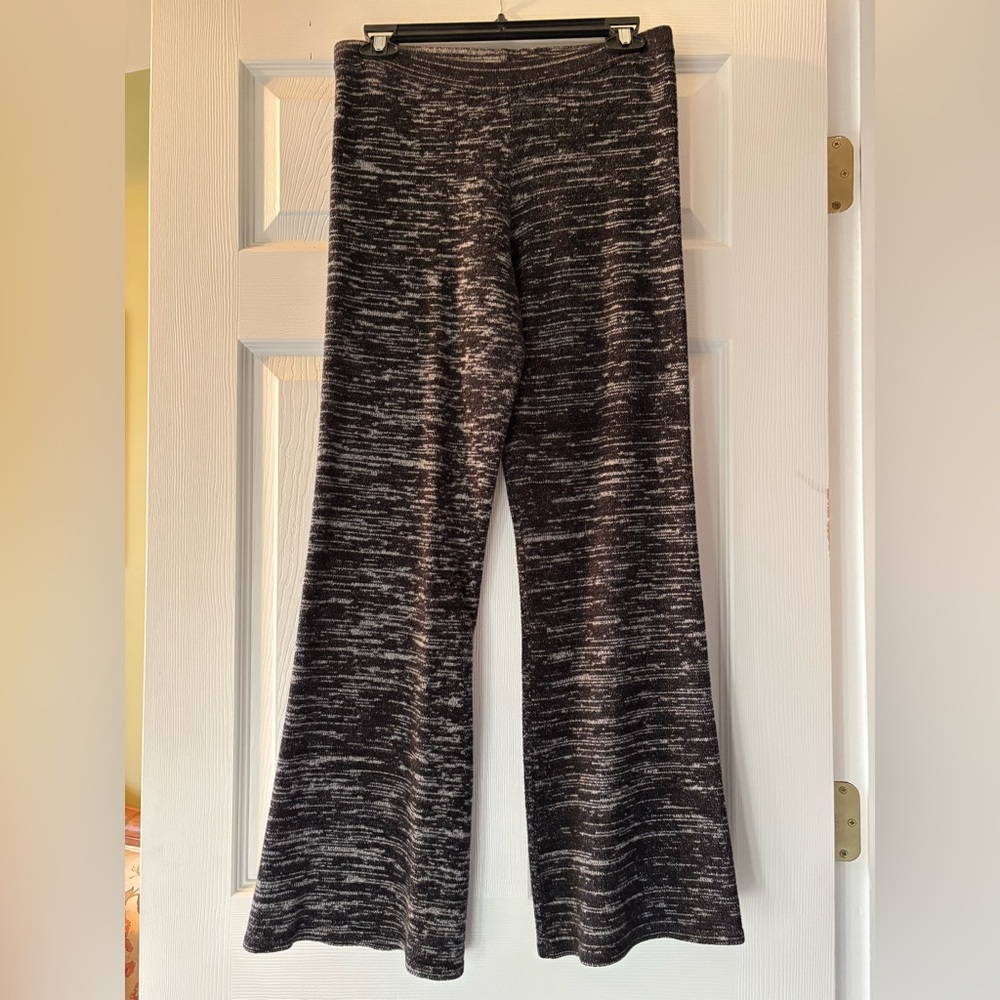 Anthropologie Flare Knit Sweater Pants Size S EUC